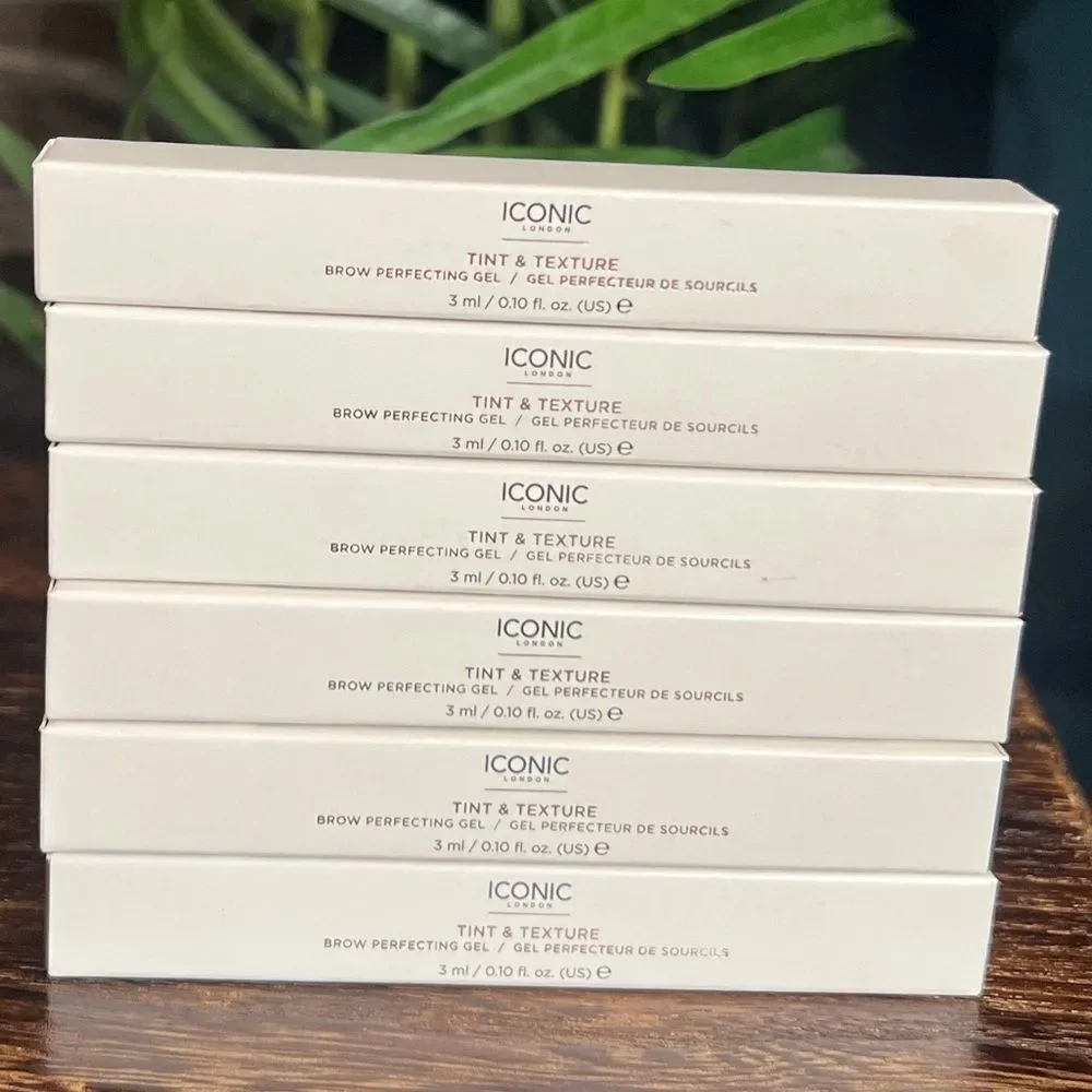 ICONIC London Brow Gel Bundle 6 Shades | Tint & Texture 3ml NEW in Boxes